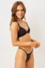 Binx Triangle Bikini Top - Black sold by Frankie's Bikinis