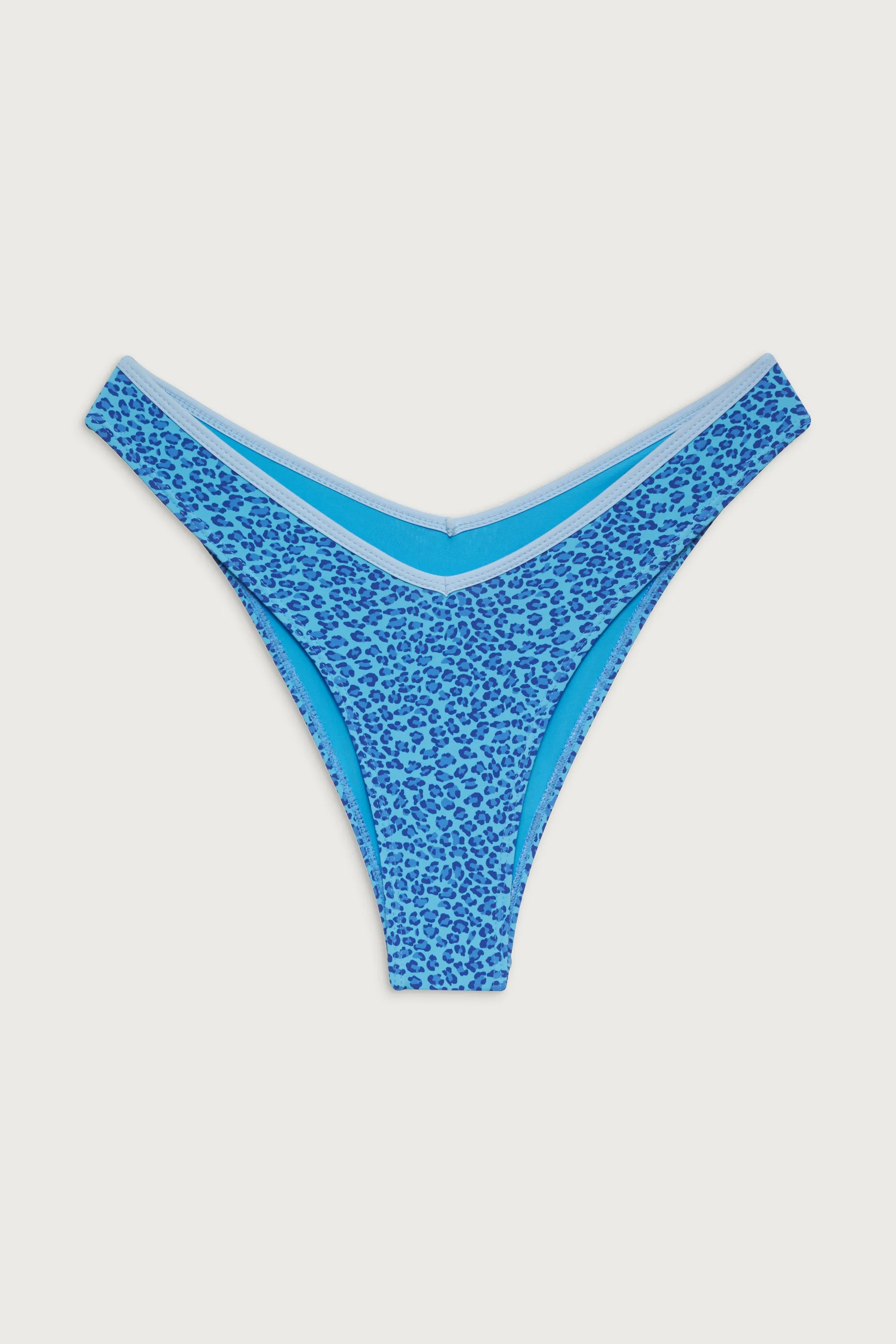 Enzo Cheeky Bikini Bottom - Cobalt Cheetah sold by Frankie's Bikinis product image thumbnail 2