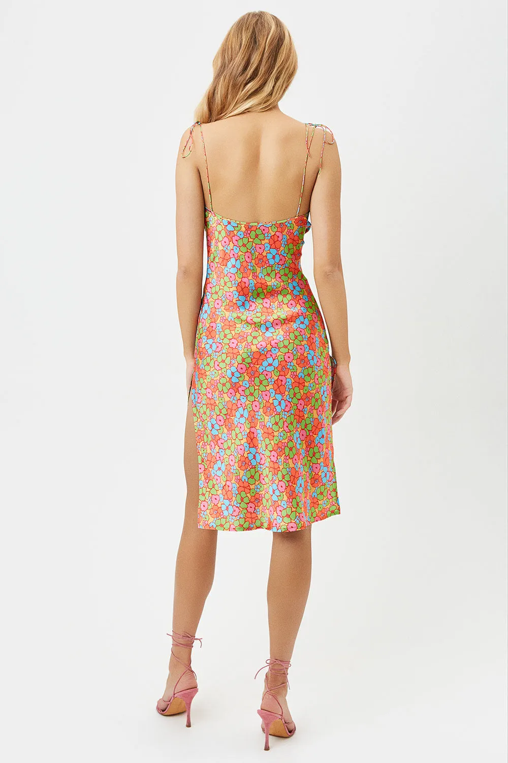 Doll Face Silk Dress - Groovy sold by Frankie's Bikinis product image thumbnail 2