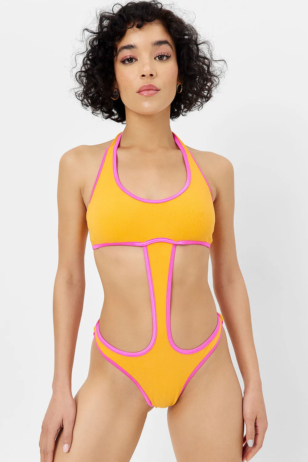 Hayes Terry Monokini One Piece Swimsuit - Sundown sold by Frankie's Bikinis product image thumbnail 2