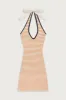 Dolly Knit Mini Dress - Sunset Stripe sold by Frankie's Bikinis