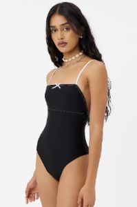 x GIGI HADID 23 One Piece Swimsuit - Black White sold by Frankie's Bikinis