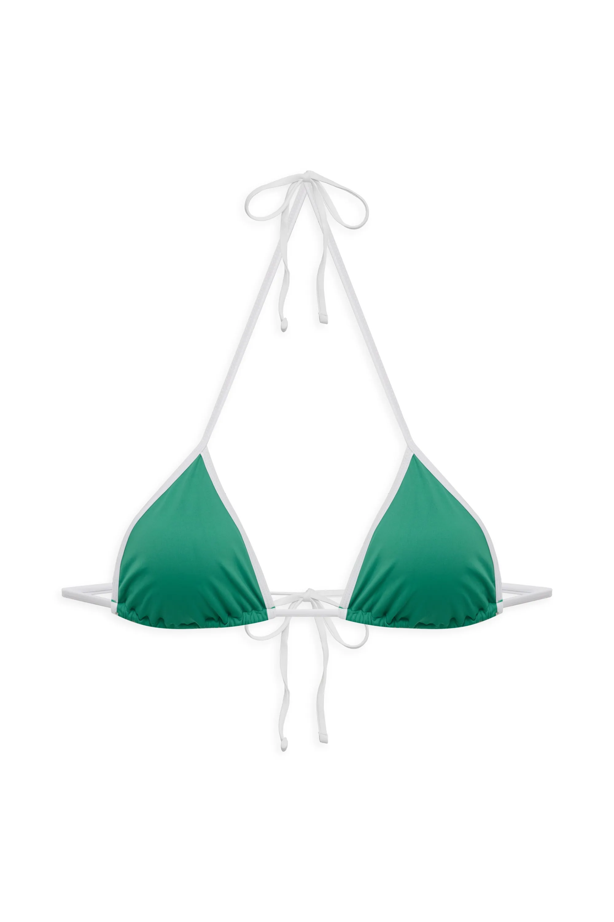 Nick Triangle Halter Bikini Top - Jelly Bean sold by Frankie's Bikinis product image thumbnail 2