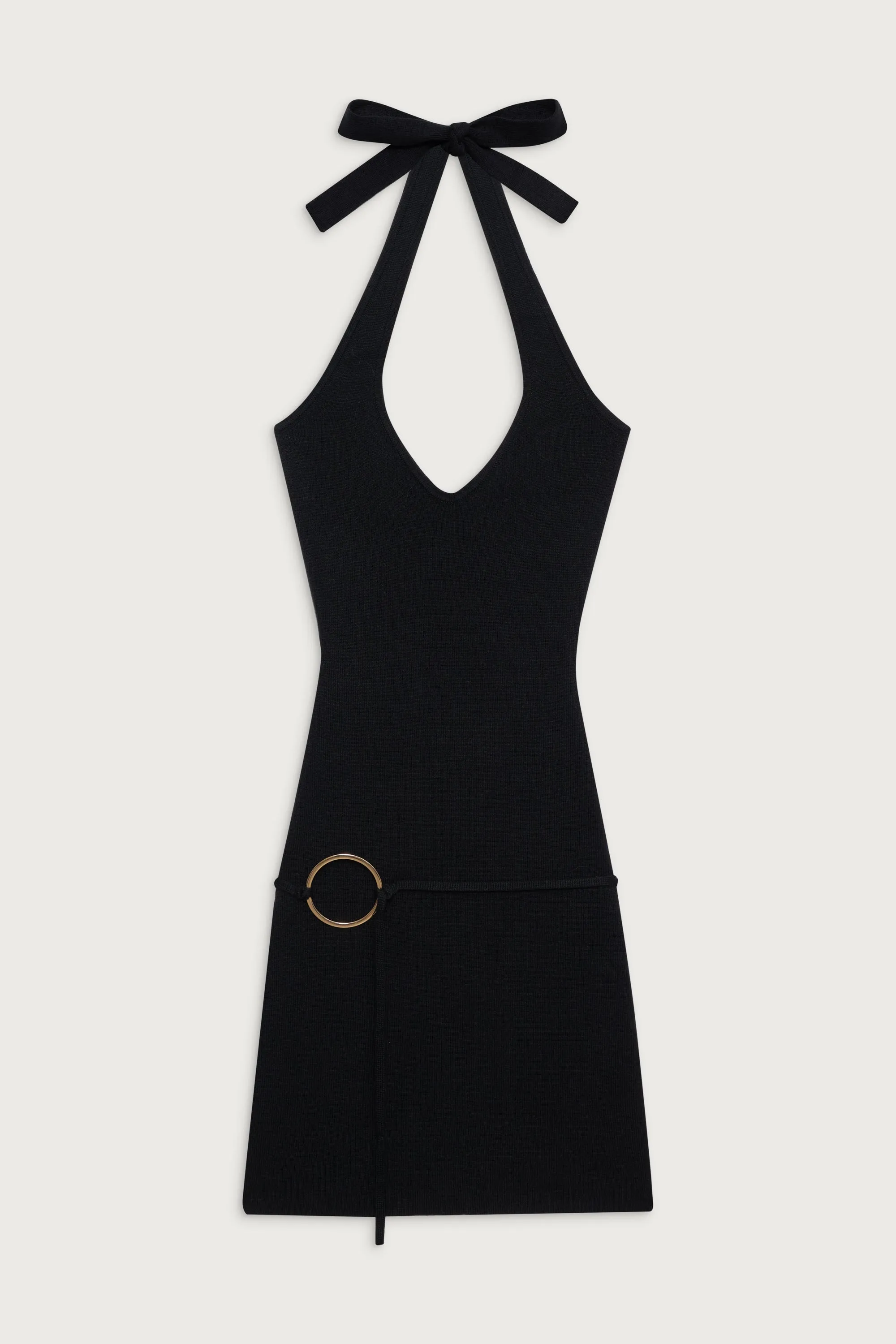 Dolly Knit Mini Dress - Black | Parallel