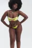 Cleo Floral Bralette Bikini Top - Mojito sold by Frankie's Bikinis