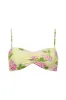 Cleo Floral Bralette Bikini Top - Mojito sold by Frankie's Bikinis