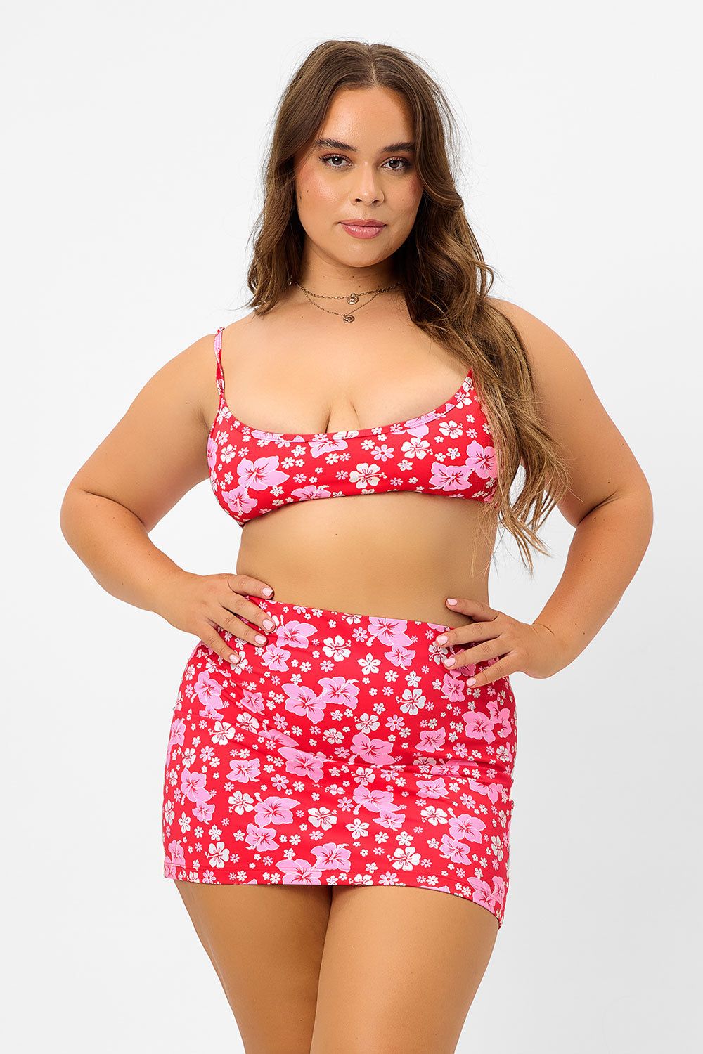Windward Floral Skirt - Coconut Girl - Extended sold by Frankie's Bikinis