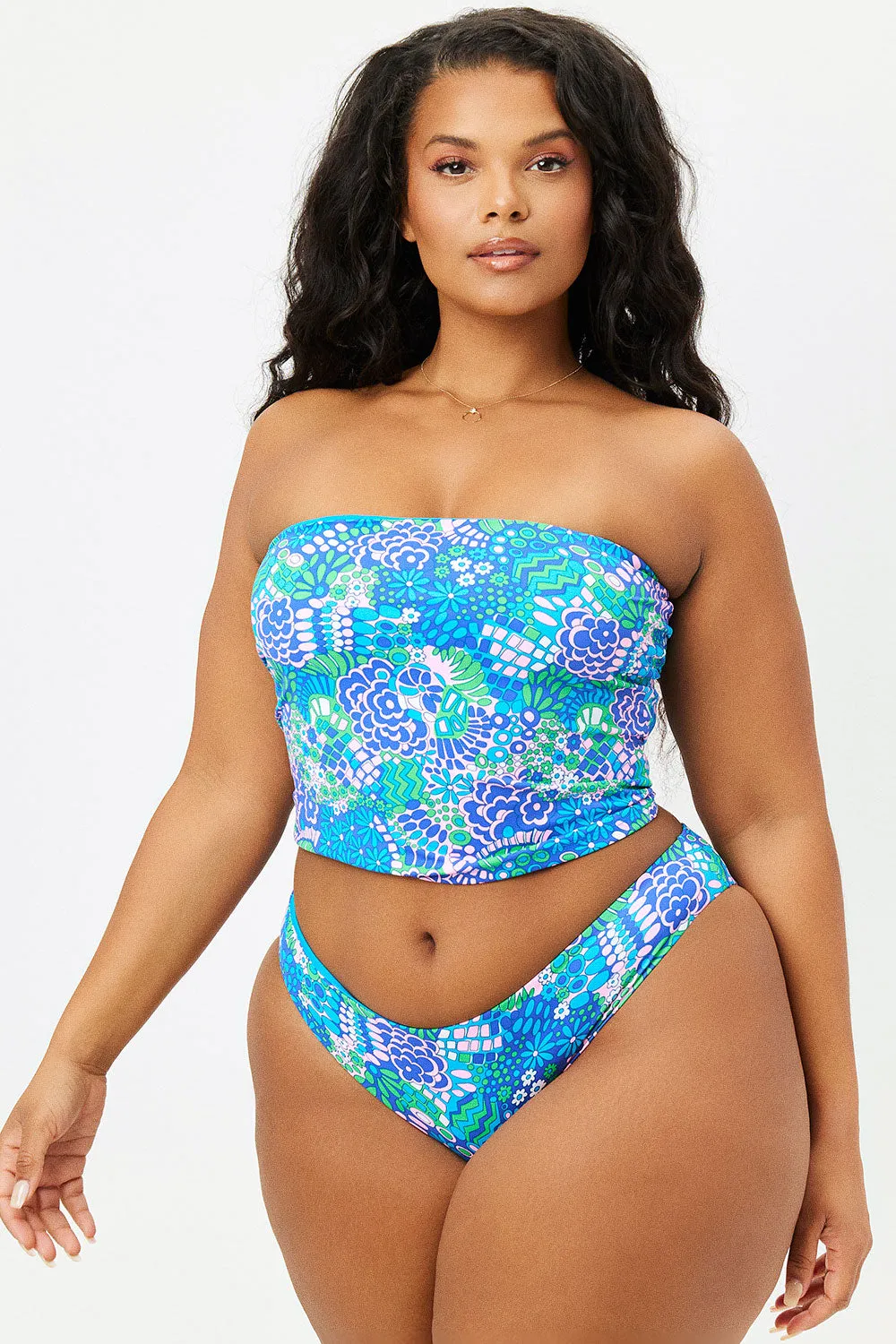 Peace Strapless Bikini Top - Good Vibes sold by Frankie's Bikinis product image thumbnail 2