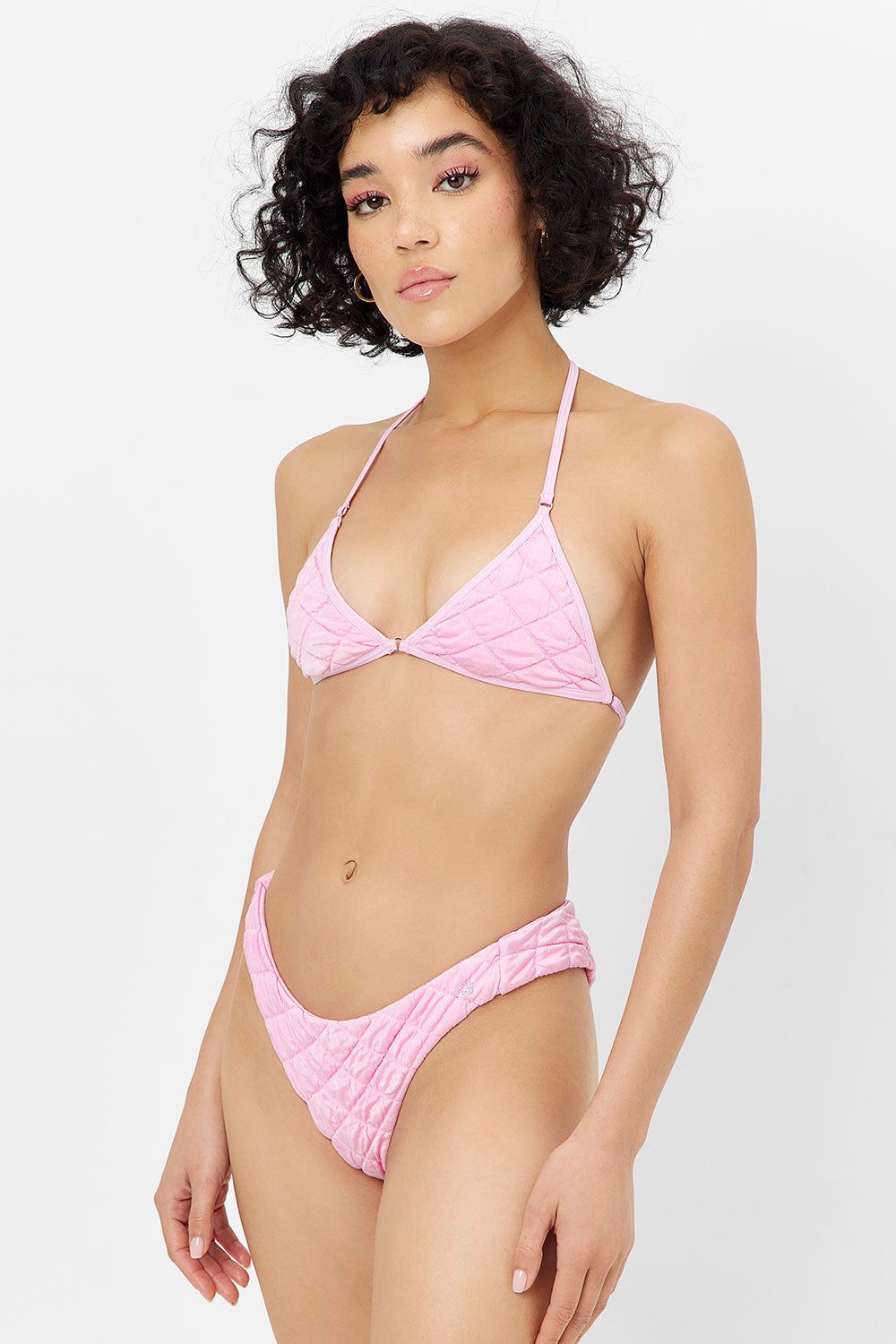 Dawson Cheeky Bikini Bottom - Baby Pink sold by Frankie's Bikinis product image thumbnail 5