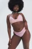 Bellamy Ribbed High Waist Bikini Bottom - Aurora sold by Frankie's Bikinis