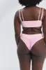 Bellamy Ribbed High Waist Bikini Bottom - Aurora sold by Frankie's Bikinis