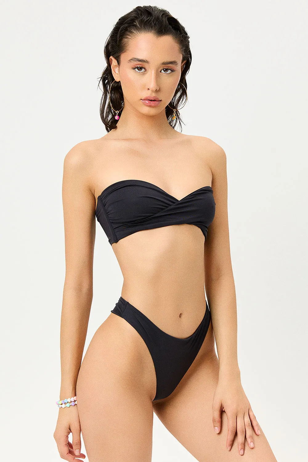 Margo Strapless Bikini Top - Black sold by Frankie's Bikinis product image thumbnail 2