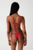 Tia String Bikini Bottom - True Red sold by Frankie's Bikinis