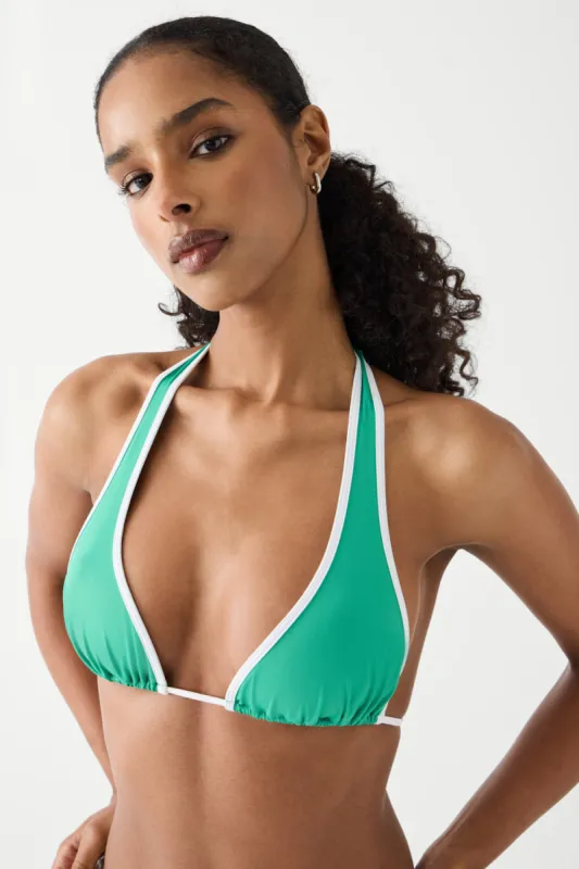 Diana Halter  Bikini Top - Jelly Bean sold by Frankie's Bikinis