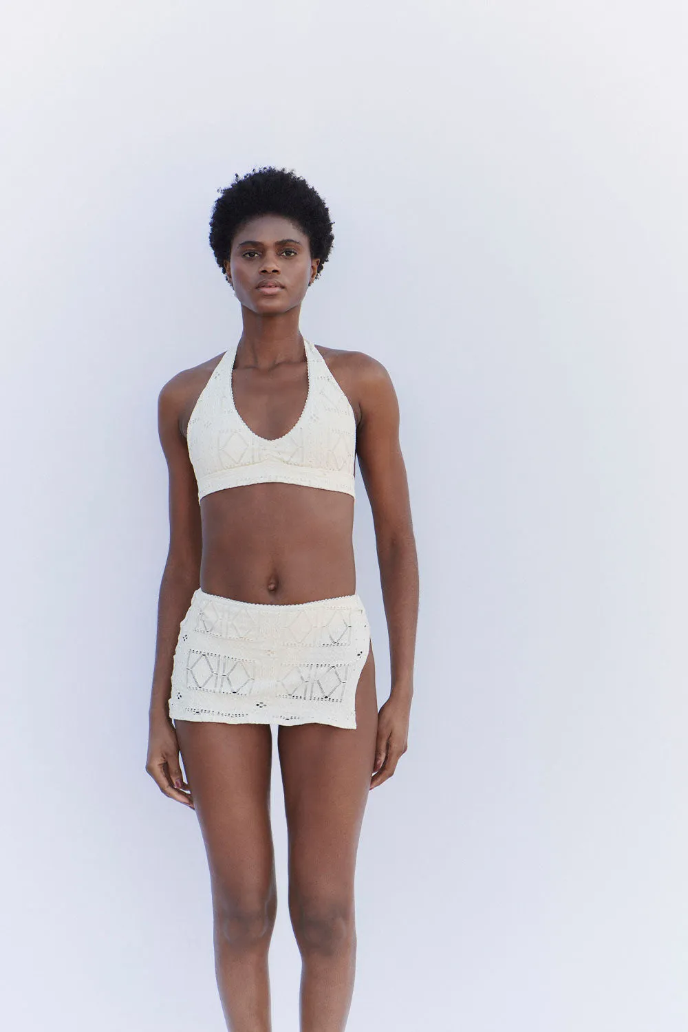 Marty Swim Skirt Bikini Bottom - Angel Dust sold by Frankie's Bikinis product image thumbnail 5