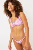 Dexter Thong Bikini Bottom - Watercolor Floral sold by Frankie's Bikinis
