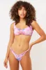 Dexter Thong Bikini Bottom - Watercolor Floral sold by Frankie's Bikinis