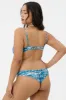 Marina Shine Cheeky Bikini Bottom - Alana Blue sold by Frankie's Bikinis