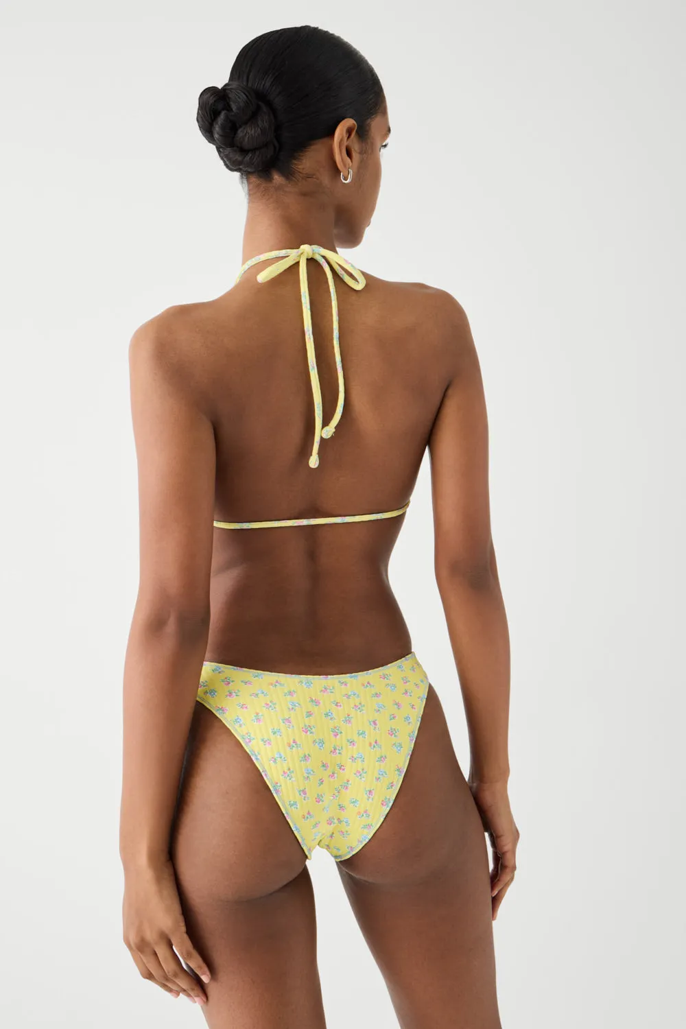 Dove Classic Ribbed Bikini Bottom - Pocketful of Posies sold by Frankie's Bikinis