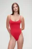 Juliet Cheeky  One Piece Swimsuit - True Red sold by Frankie's Bikinis