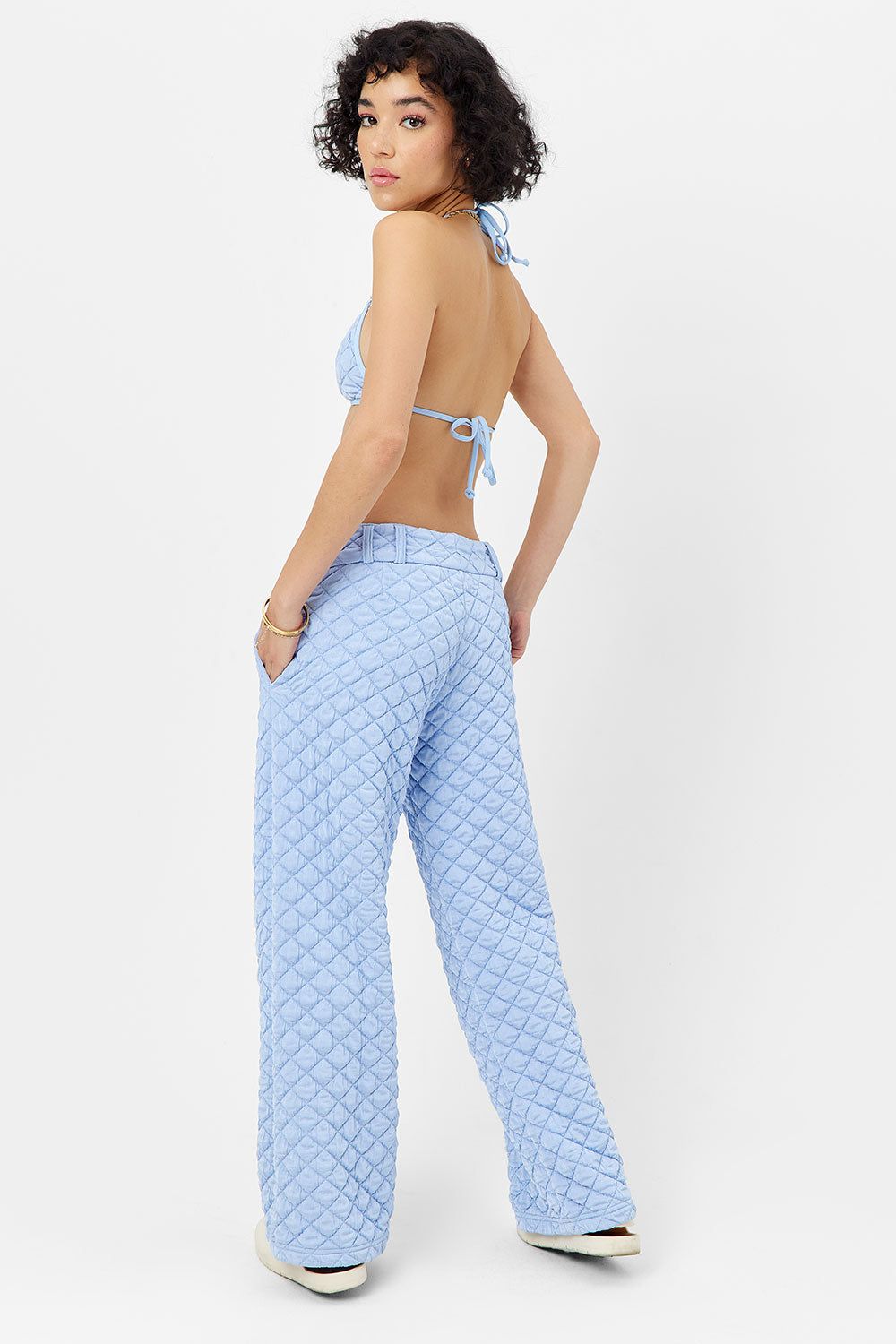 Chilli Cargo Pant - Baby Blue sold by Frankie's Bikinis product image thumbnail 2