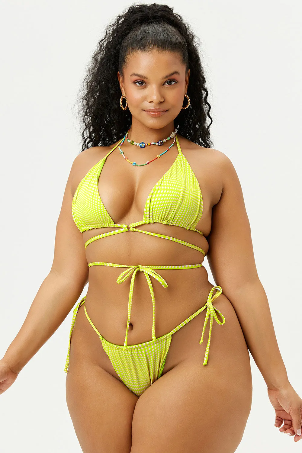 Tia String Bikini Bottom - Yuma sold by Frankie's Bikinis product image thumbnail 3