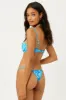 Ivy Floral String Bikini Bottom - Iris sold by Frankie's Bikinis