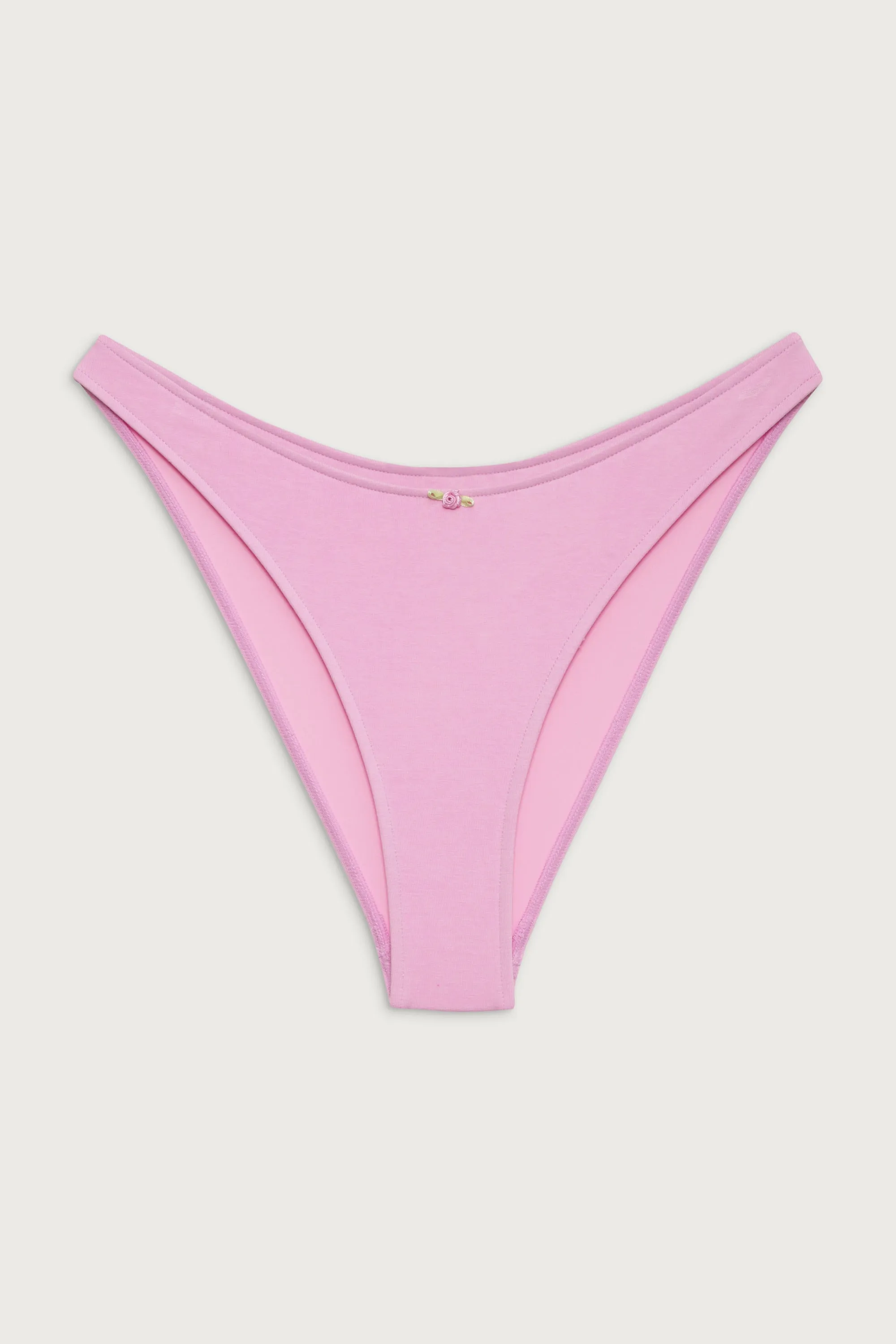 Dove Classic Bikini Bottom - French Rose sold by Frankie's Bikinis product image thumbnail 2