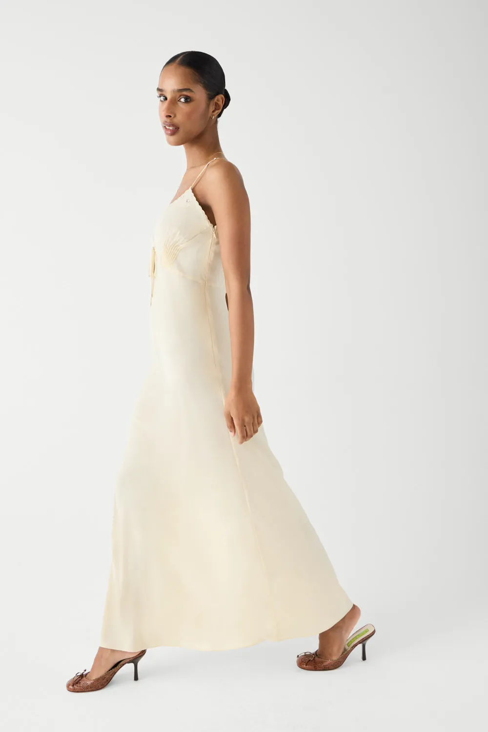 Beauty Maxi Dress - Macadamia sold by Frankie's Bikinis product image thumbnail 2