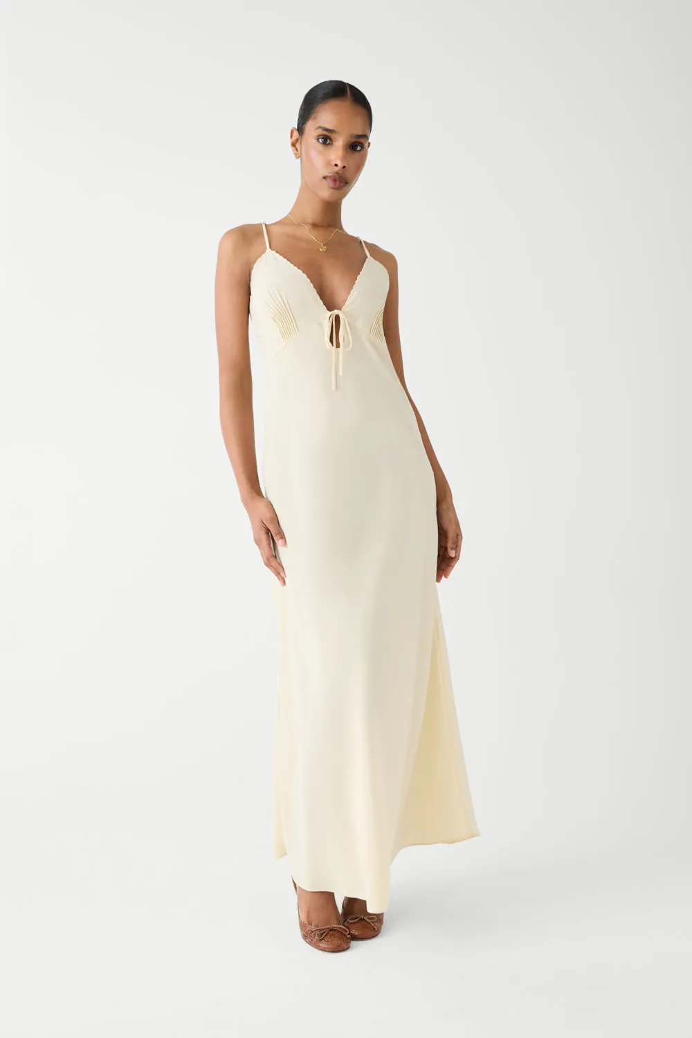 Beauty Maxi Dress - Macadamia sold by Frankie's Bikinis