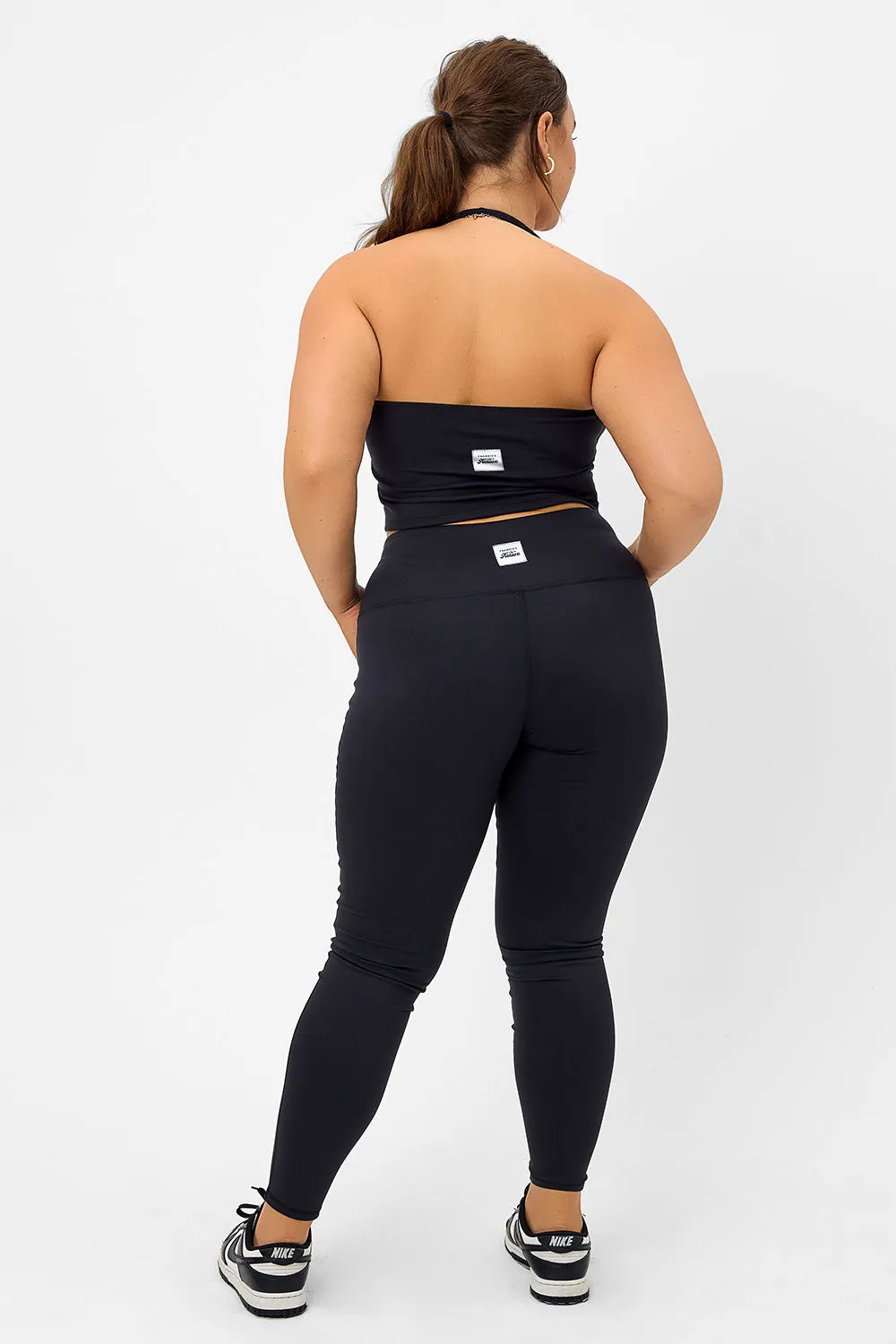 Lively High Waist Legging - Black sold by Frankie's Bikinis product image thumbnail 4