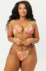 Tia String Bikini Bottom - Far Out sold by Frankie's Bikinis