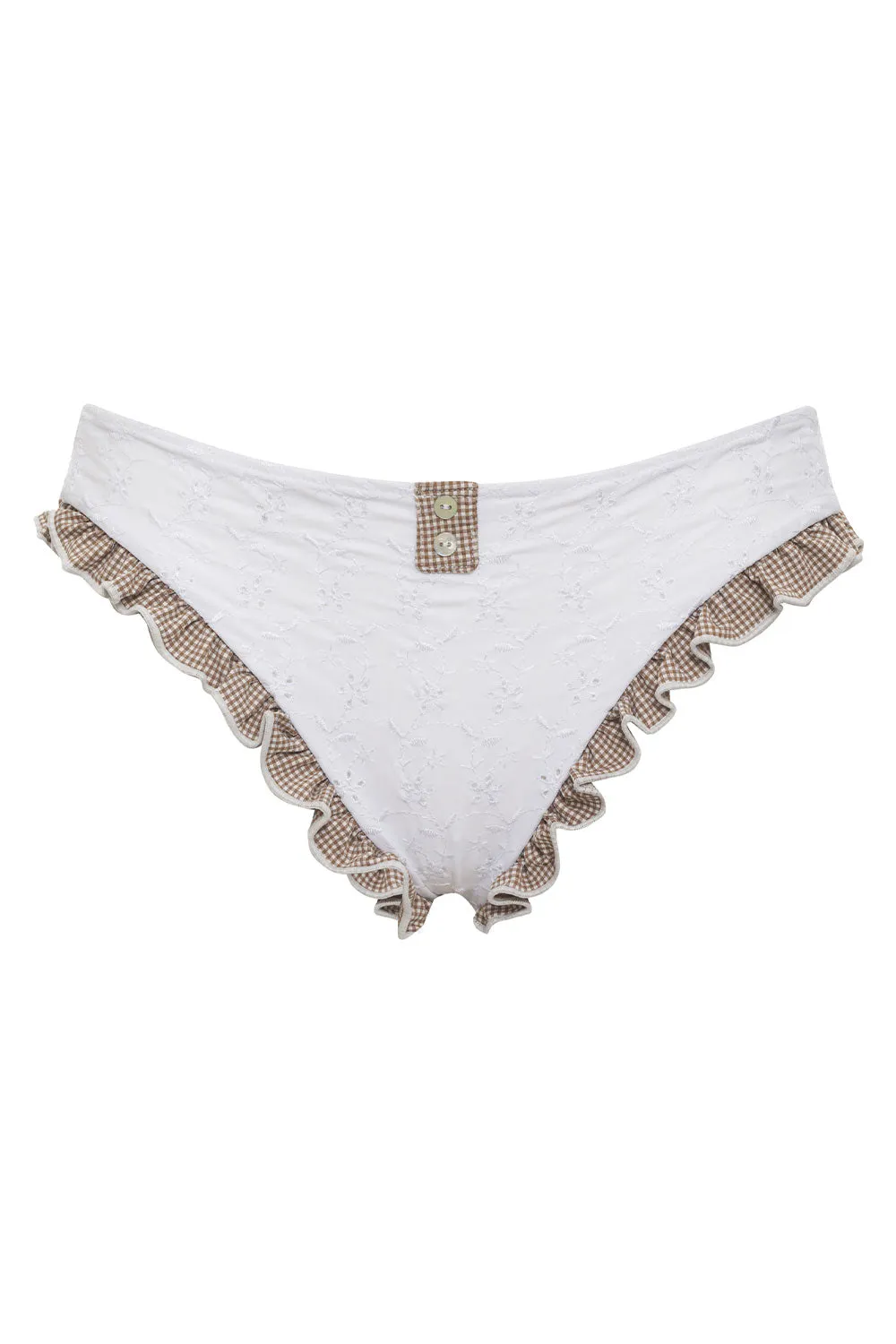 x SYDNEY SWEENEY Chiara Cheeky Bikini Bottom - Florence Gingham sold by Frankie's Bikinis product image thumbnail 5