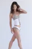 x SYDNEY SWEENEY Chiara Cheeky Bikini Bottom - Florence Gingham sold by Frankie's Bikinis