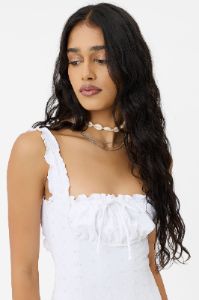 x GIGI HADID Fawn Eyelet One Piece Swimsuit - Cherry Pie sold by Frankie's Bikinis