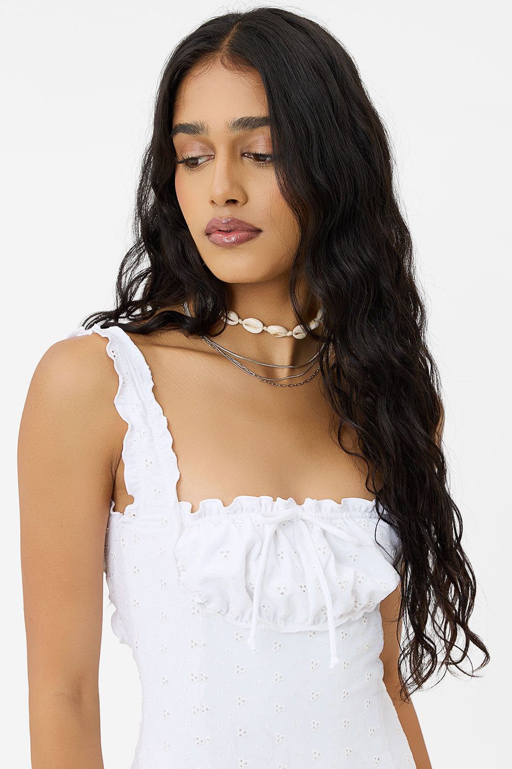 x GIGI HADID Fawn Eyelet One Piece Swimsuit - Cherry Pie sold by Frankie's Bikinis product image thumbnail 3