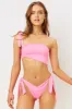 Bella Cheeky Bikini Bottom - Pink Punch sold by Frankie's Bikinis