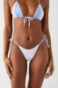 Divine Skimpy Floral Bikini Bottom - Rose Picnic Ruffle sold by Frankie's Bikinis