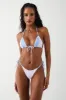 Divine Skimpy Floral Bikini Bottom - Rose Picnic Ruffle sold by Frankie's Bikinis