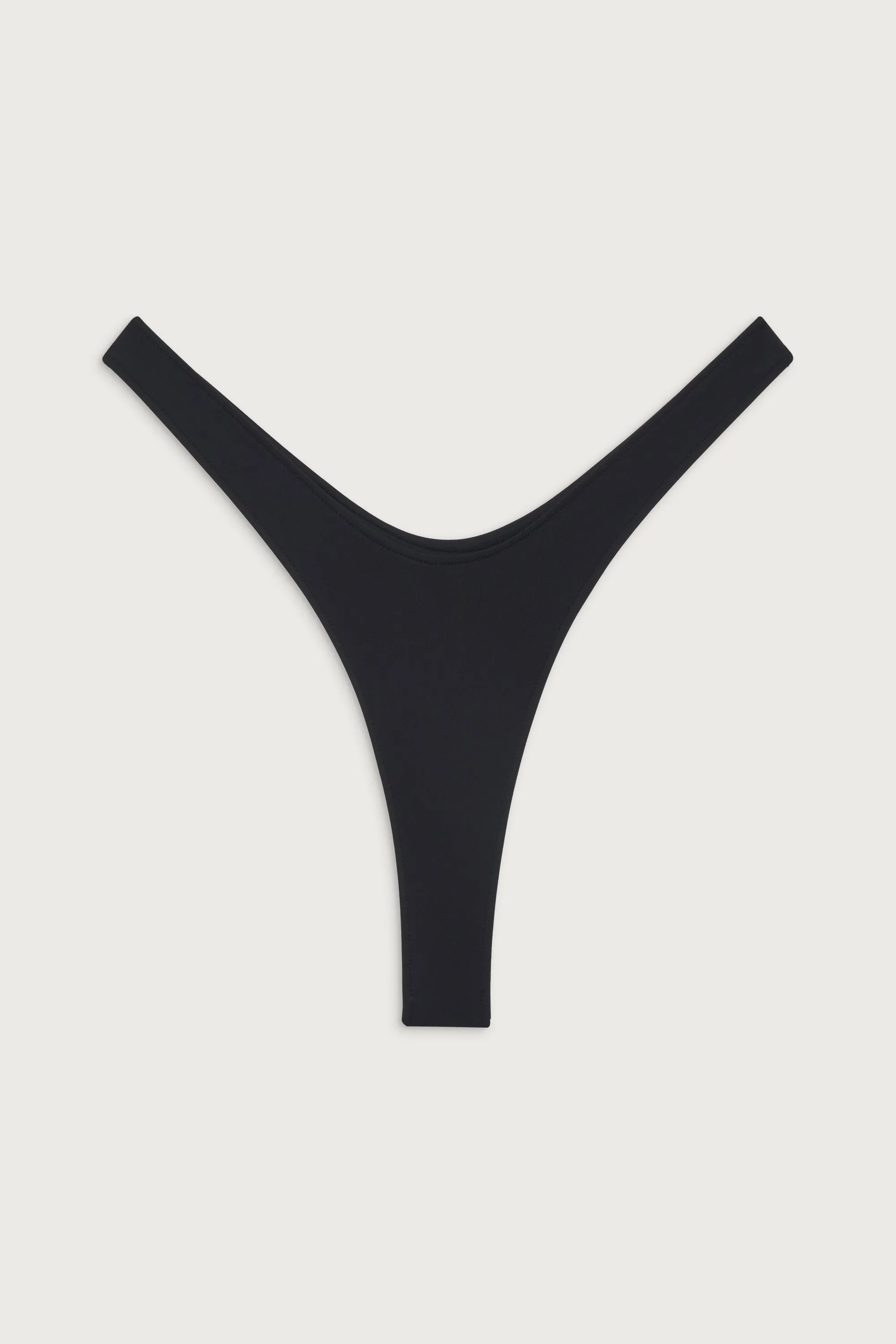 Full Moon Micro Bikini Bottom - Black sold by Frankie's Bikinis product image thumbnail 2