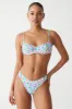 Dove Floral Classic Bikini Bottom - Forever Flower sold by Frankie's Bikinis