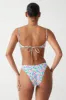 Dove Floral Classic Bikini Bottom - Forever Flower sold by Frankie's Bikinis