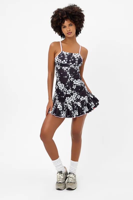 Swift Floral Tennis Dress - Plush Plumeria sold by Frankie's Bikinis