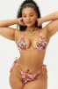 Tia Floral String Bikini Bottom - Tropics sold by Frankie's Bikinis