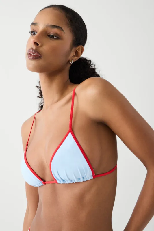Lumia Triangle Bralette Bikini Top - Popsicle sold by Frankie's Bikinis
