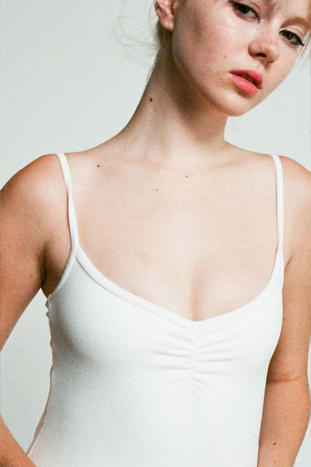 Meechie Terry Cutout Romper - Snow sold by Frankie's Bikinis product image thumbnail 3