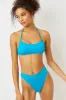 Bea High Waist Skimpy Bikini Bottom - Ocean sold by Frankie's Bikinis