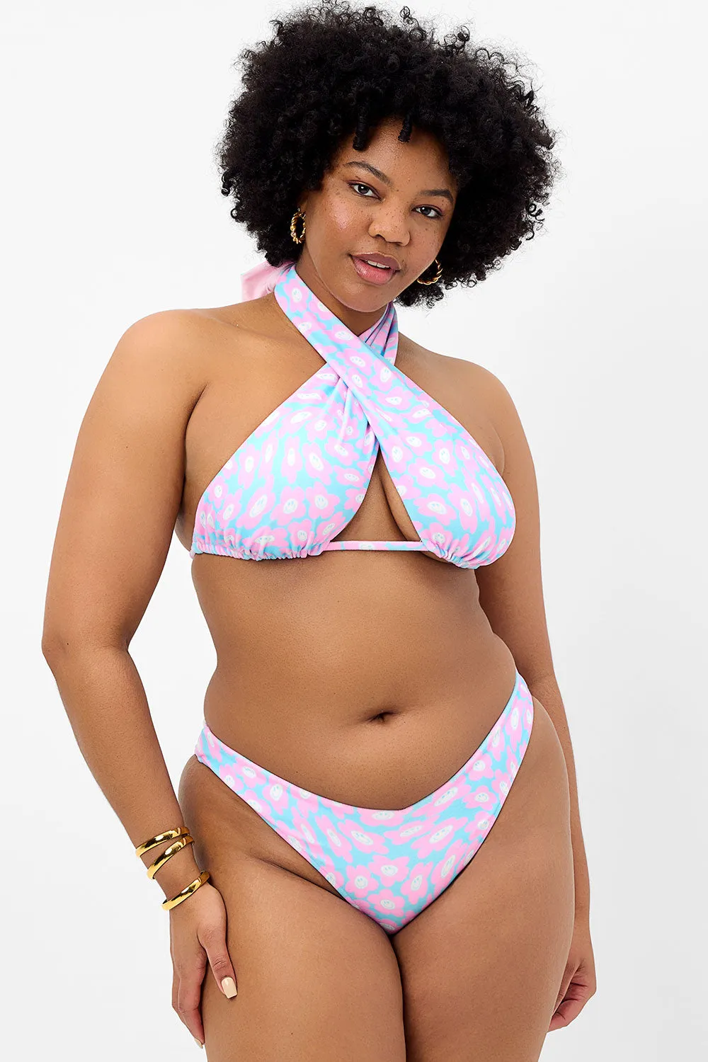 Enzo Terry Cheeky Bikini Bottom - Daisy Dream sold by Frankie's Bikinis product image thumbnail 3