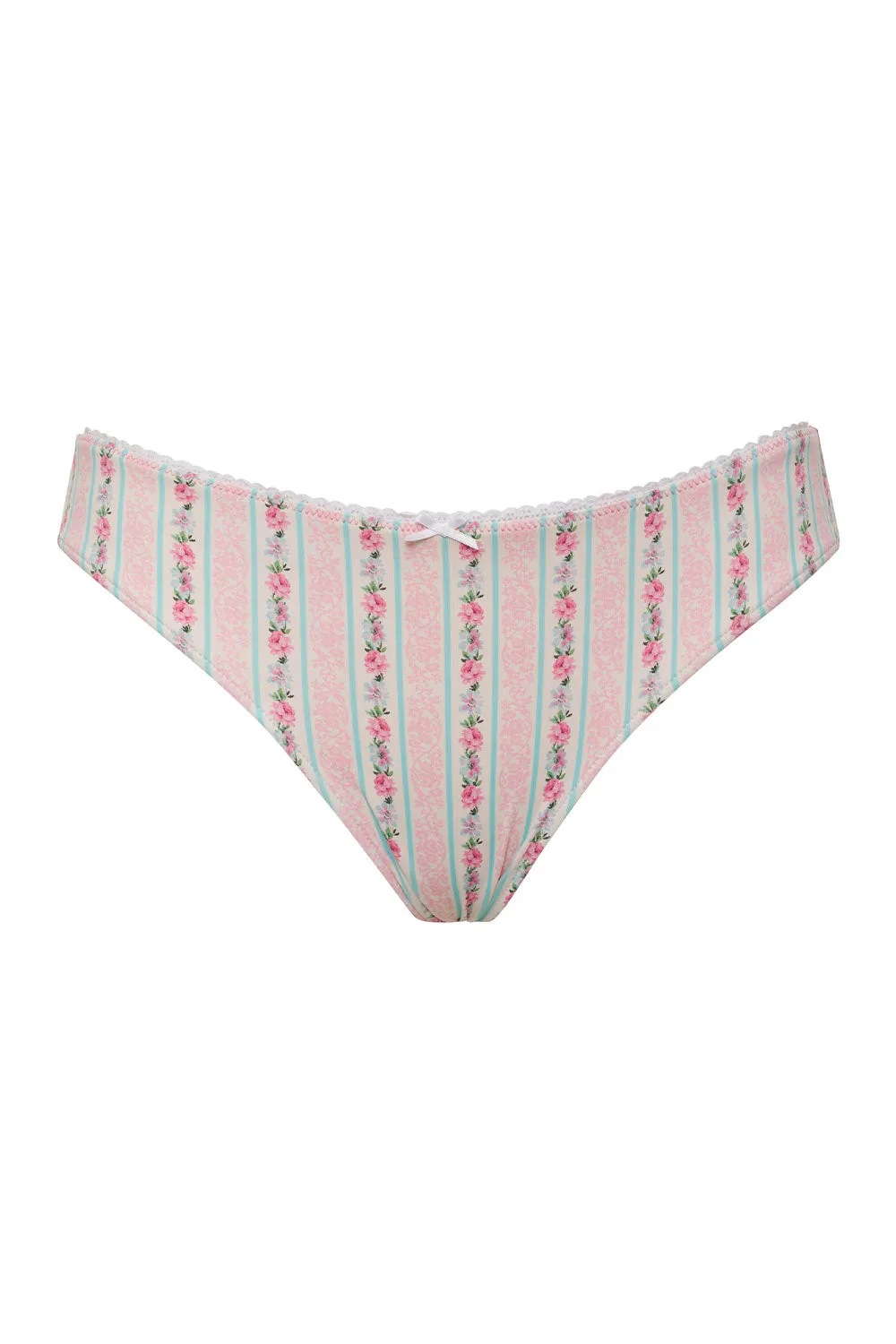 Shea Floral Full Coverage Bikini Bottom - French Holiday sold by Frankie's Bikinis product image thumbnail 5