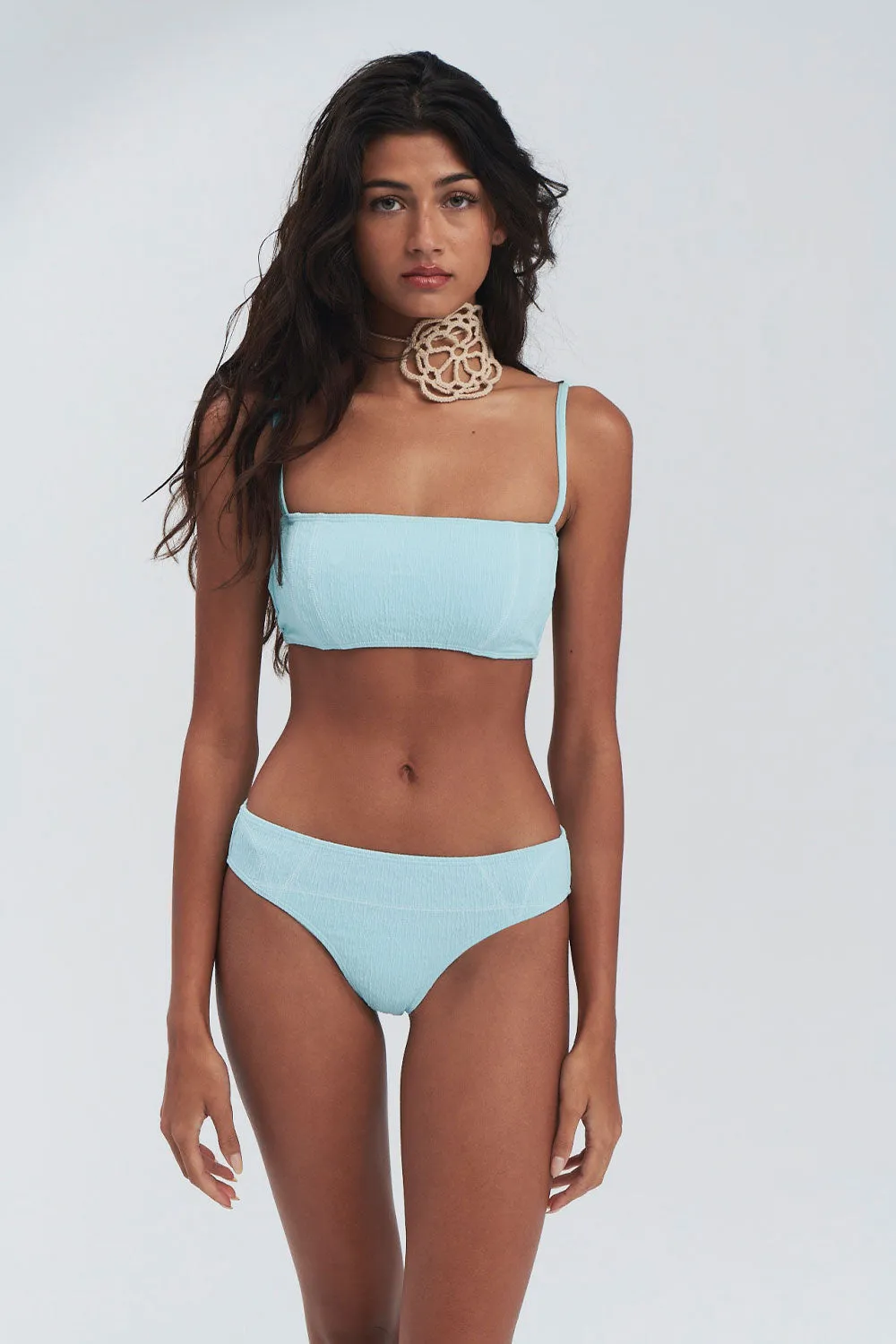 Dawn Cheeky Bikini Bottom - Cloud Burst sold by Frankie's Bikinis product image thumbnail 2